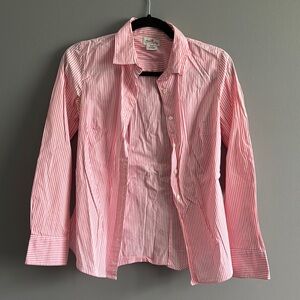 Classic Pink Striped Men's Shirt